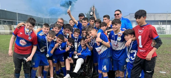 La festa della Bruinese Under 14