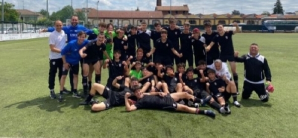 Pro Vercelli Under 15, la squadra che la scorsa stagione si è spinta più avanti nei playoff