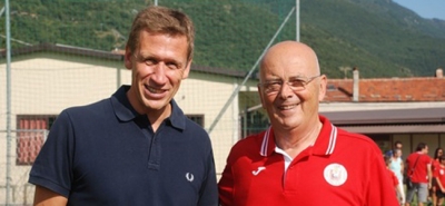 Paolo Anselmo con Silvano Benedetti