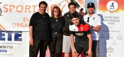 L'organizzazione Sport&amp;Joy al termine di una lunga giornata