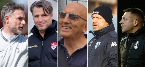 Da sinistra Moschini,Tammaro, Molinelli, Campasso e Grungo