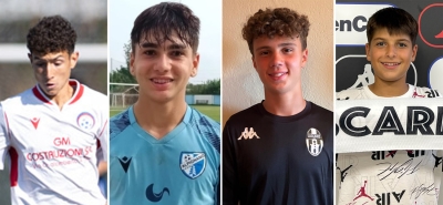 Alberto Alvarado, Riccardo Corsini, Simone Chiambretti e Nicol&ograve; Nervo