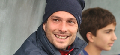 Edoardo Zaccarelli, allenatore del Vanchiglia Under 16
