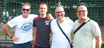 Luca Berni, Paolo Novara, Franco Porta e Gino Rea