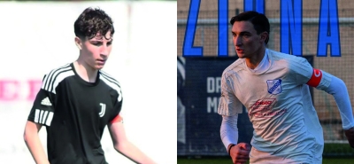 Rappresentativa nazionale LND Under 16 - Alessio D&rsquo;Attoli e Paolo Barberis al Torneo della Pace