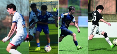 Filippo Marengo, Giovanni Pattini, Stefano Abatangelo e Valentino Fantonetti