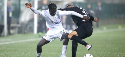 Asane Sow (qui con la maglia della Pro Vercelli) decisivo anche per il Torino