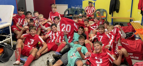 Under 14 di Torino - Rosta campione anche per la matematica, scoppia la festa regionale biancorossa