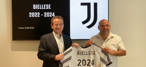 Luca Rossetto e Gigi Milani (foto Biellese 1902/Juventus FC)