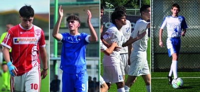 Stefano Aversano, Samuel Koshena, Andrea Garbellini e Francesco Ramponi