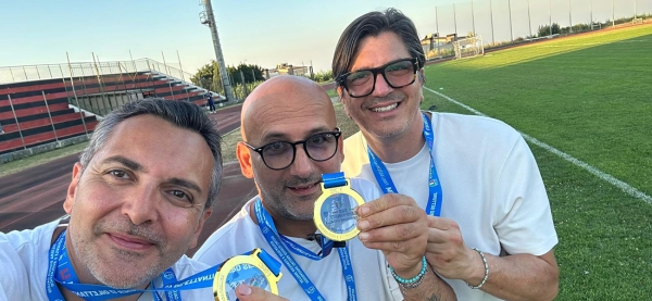 Mauro Melluso, Cristian Balice e Vincenzo Gaeta