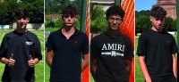 Giacomo Prette, Tommaso Tomatis, Hicham Hodayfa e Alessio Scelfo