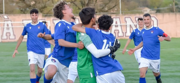 Rappresentativa LND Under 15 a 11 metri dalla finale nel torneo Lazio Cup Young: che bravi i tre piemontesi