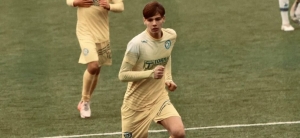 Sebastiano Cantele con la maglia del Mirafiori