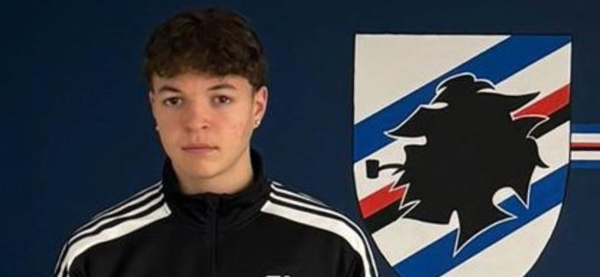 Gustavo Manduca (Chisola U16) in prova alla Sampdoria