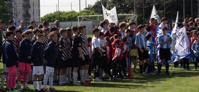 Alpignano / Torneo del Centenario - Le immagini della cerimonia di inaugurazione e della sfilata delle squadre