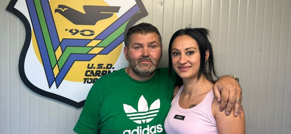 Claudio Bello e Sabrina Augliera