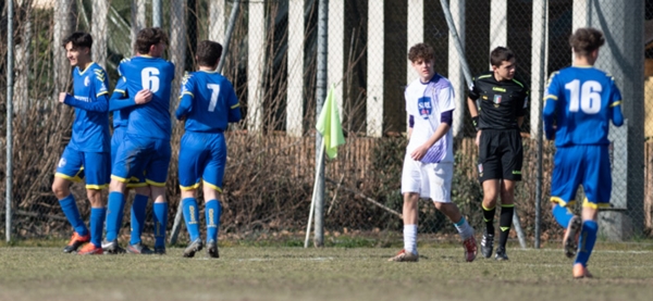 Un&#039;esultanza del Borgaro Under 17