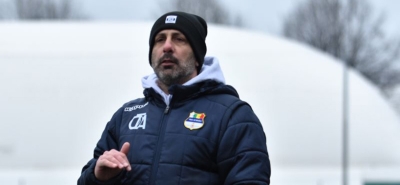 Luca Moreo in versione invernale