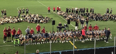 Orgoglio Chisola, sfilata nell&#039;impianto sportivo di Vinovo per salutare la nuova stagione