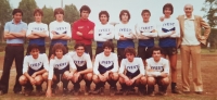Gli Allievi dell'Ivest finalisti per lo scudetto di categoria nel 1982