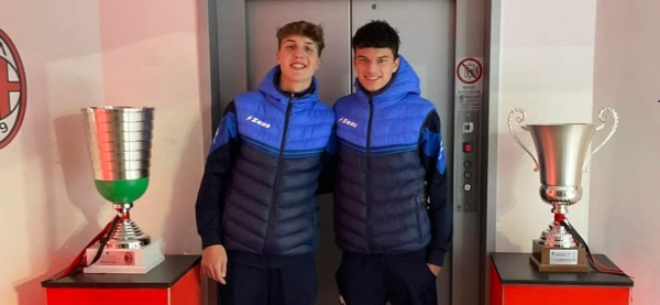 Arona, che soddisfazione: i 2006 Riccardo Corradino e Filippo Bagarotti hanno firmato per il Milan