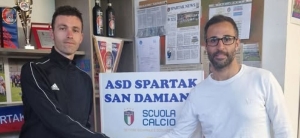 Spartak San Damiano, il nuovo responsabile del settore agonistico Daniele Barbera: &quot;L&#039;obiettivo è valorizzare i giovani del nostro territorio&quot;